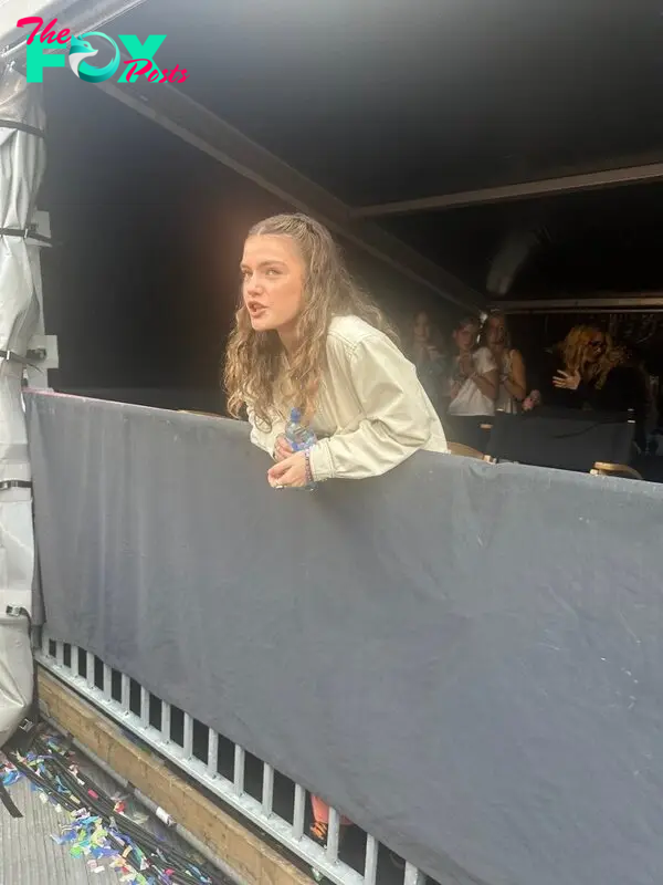 Florence Hunt at the Taylor Swift Eras tour in Dublin 