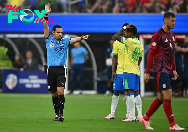 The Mexican referee oversees his second match in this edition of the Copa América, having whistled the the opening group game between Brazil and Costa Rica.