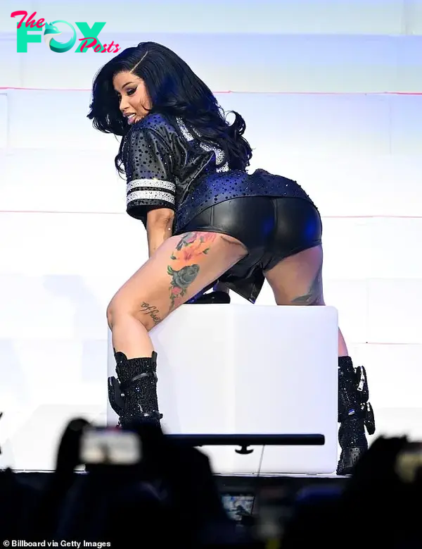 Cardi B shared the stage at the Downtown Los Angeles venue with Gunna, Davido, Sexyy Red and Jordan Ward