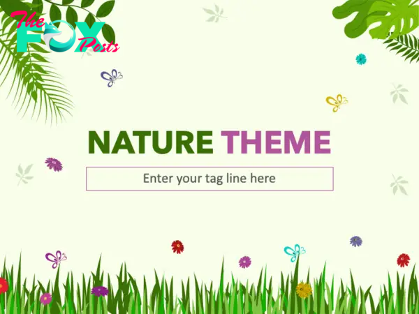 Nature background theme