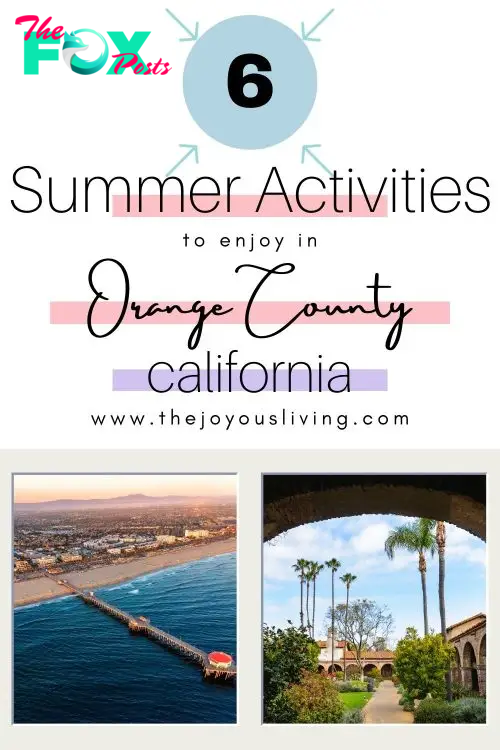 Looking to visit Orange County? Check out these 6 recommendations for summer activities in Orange County, California.