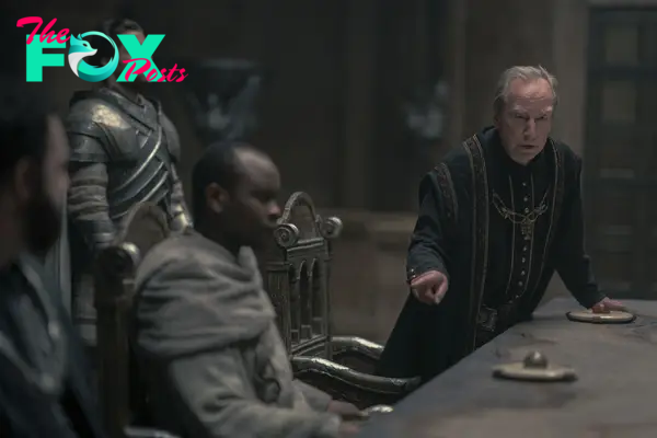 Bill Paterson as Lyman Beesbury in 'House of the Dragon' Season 1, Episode 9.
