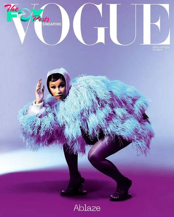 Cardi B Is Top Mom Lensed by Lea Colombo Vogue Singapore — Anne of Carversville