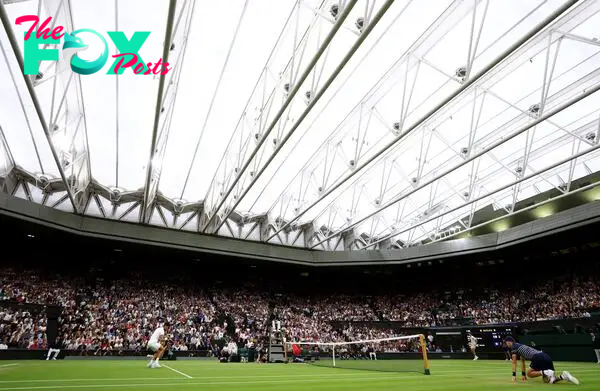 The roof on Center Court