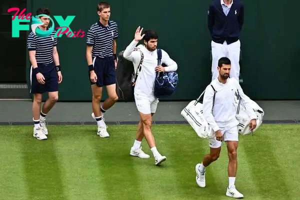 All the television and streaming info you need if you want to watch Carlos Alcaraz and Novak Djokovic face off in the 2024 Wimbledon men’s singles final.