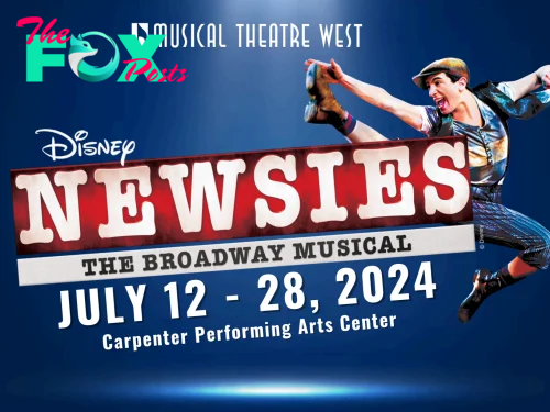 Newsies at Musical Theatre West Ad