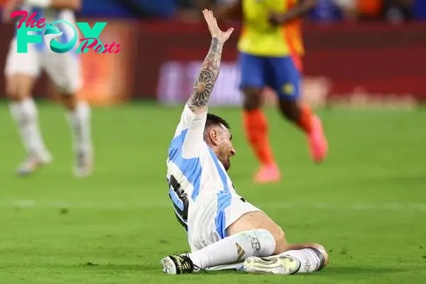Lionel Messi suffers injury heartbreak in Copa América final