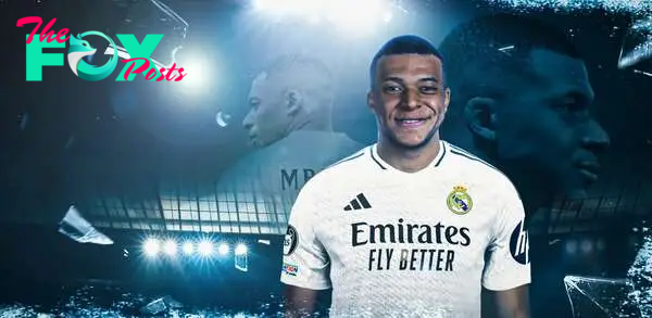 When will Kylian Mbappé play his first game with Real Madrid and when will he start training?