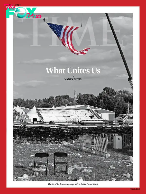 What Unites Us Time Magazine cover