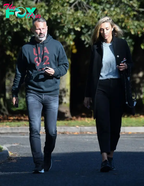 Ryan Giggs and his girlfriend Zara Charles have been pictured out together