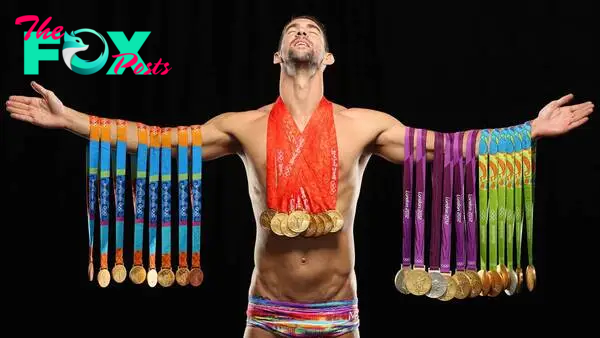 Swimming: Michael Phelps
 Portrait
 Time Inc. Studios
 New York, NY USA
 08/29/2016
 SI-523 TK1
 Credit: Simon Bruty