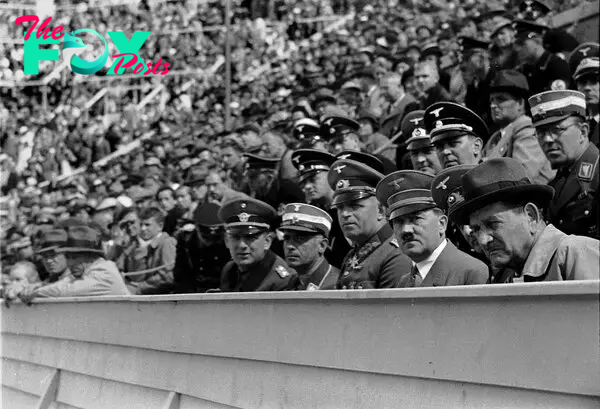 Adolf Hitler during the Berlin Summer Olympics in 1936.
