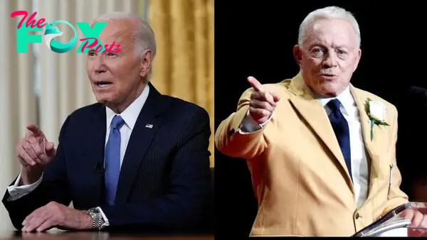 Some Cowboys fans are calling on 81-year-old owner Jerry Jones to follow Joe Biden's example and "drop out of the race".