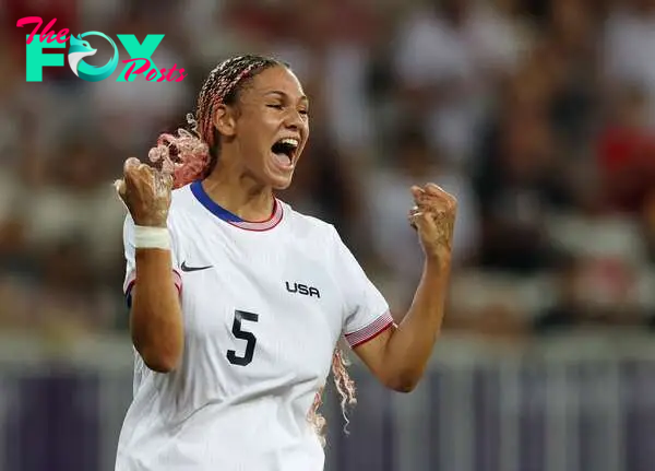 The young striker has excelled in recent games for the United States and Olympic gold is her next target.