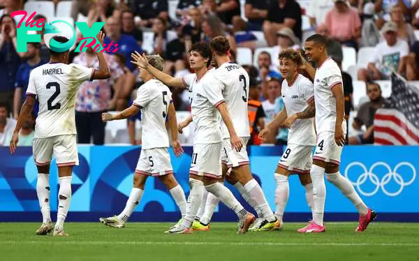 Who does the U.S. play next in the soccer quarterfinals at the 2024 Olympic Games in Paris?