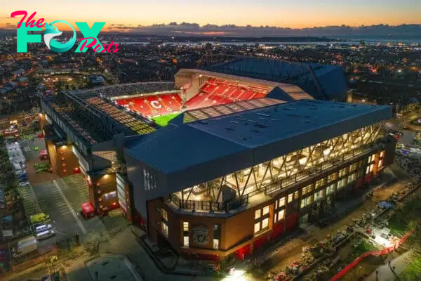 LIVERPOOL, ENGLAND - Thursday, November 30, 2023: A general view of Anfield ahead of the UEFA Europa League Group E matchday 5 game between Liverpool FC and LASK at Anfield. (Photo by David Rawcliffe/Propaganda)