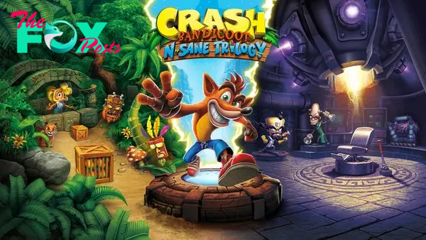 Crash Bandicoot N. Sane Trilogy Key Art