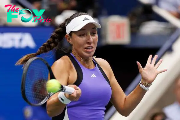 In action | Jessica Pegula at the 2024 US Open Tennis Championships.