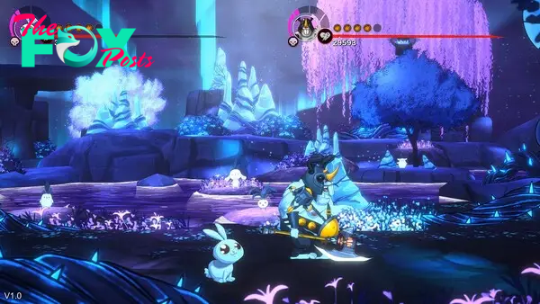 Bunny battle screenshot