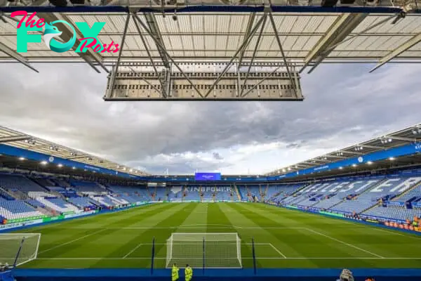 LEICESTER, ENGLAND - Monday, May 15, 2023: Liverpool's xxxx during the FA Premier League match between Leicester City FC and Liverpool FC at the King Power Stadium. (Pic by David Rawcliffe/Propaganda)