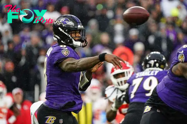 Avoidance | Baltimore Ravens quarterback Lamar Jackson.