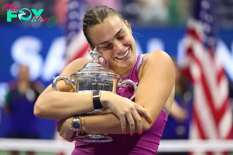 Sabalenka won her second Grand Slam of the year at Flushing Meadows, defeating Jessica Pegula of the United States in the final.