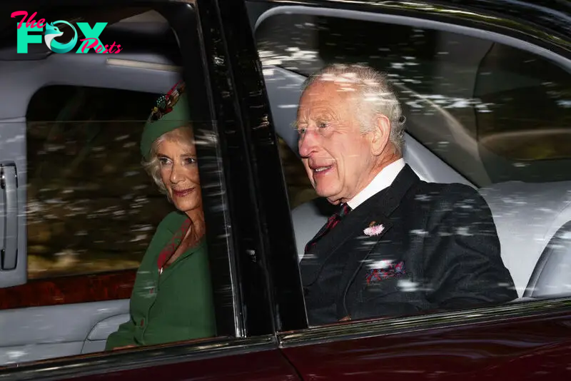 Royals Attend Crathie Church On The Second Anniversary  Of HM Queen Elizabeth II Death