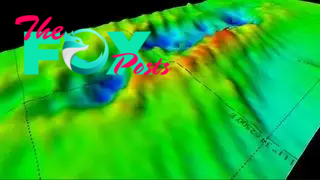 A 3D sonar scan of the remains of British warship HMS Electra, one of several war wrecks in the Java Sea thought to have been plundered by metal scavenging operators.