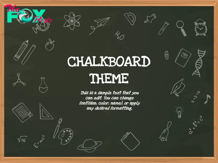 Chalkboard PPT Theme