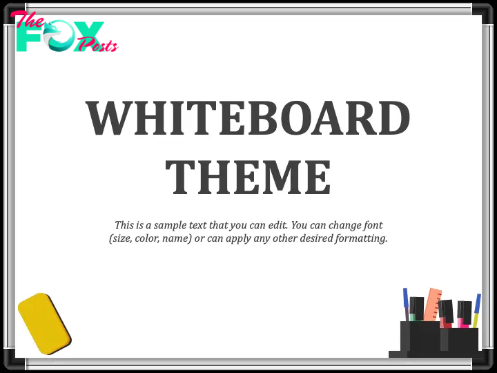 Whiteboard PPT Theme