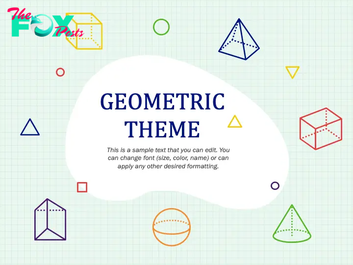 Geometric PPT Theme