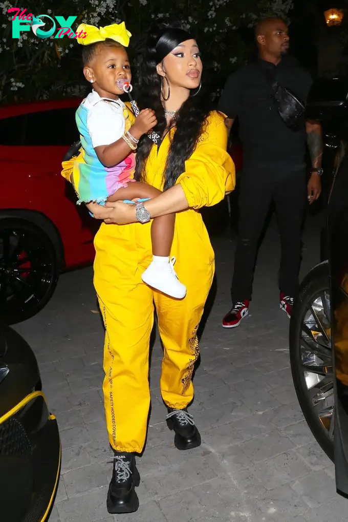 Cardi B Carrying Kulture In Beverly Hills