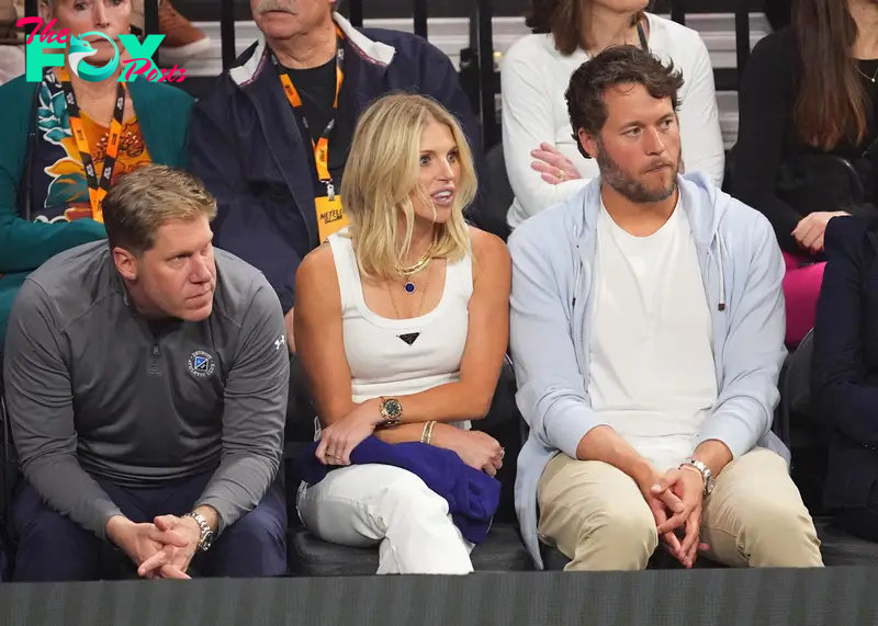 Controversial Kelly Stafford struggling to make friends with other LA Rams wives and girlfriends as she's 'old' | The US Sun