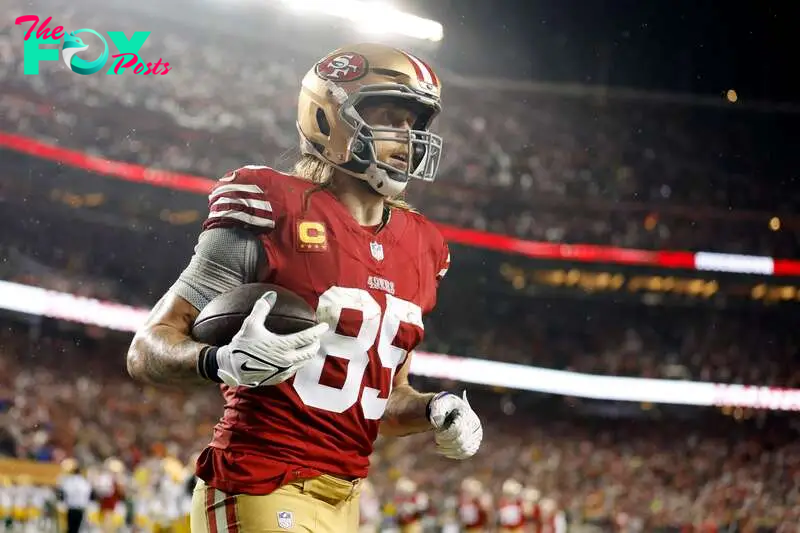  George Kittle #85 of the San Francisco 49ers 