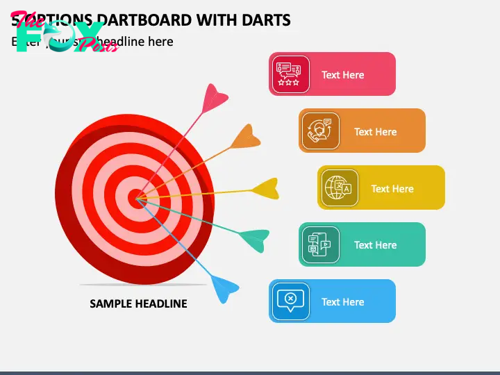 5 Options Dartboard Slide