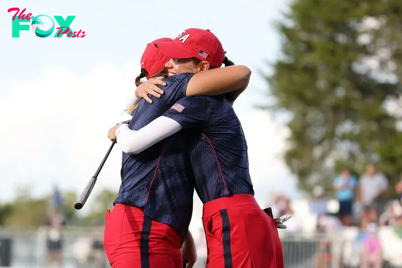 At Robert Trent Jones Golf Club on Friday, the USA put themselves in a fine position to regain the Solheim Cup by dominating both opening sessions.