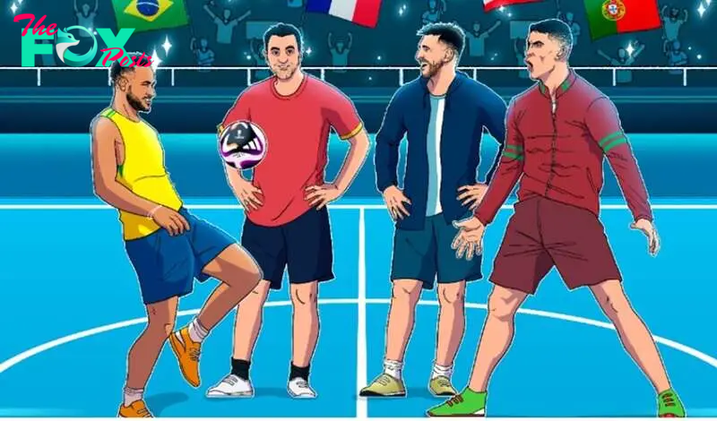 Futsal World Cup poster with Cristiano Ronaldo and Messi sparks controversy