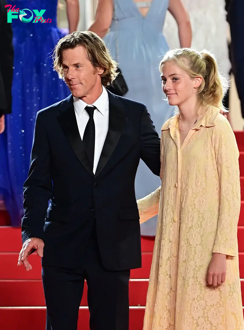 Danny Moder and Hazel Moder arrive at the premiere of "Flag Day" during the 74th Cannes Film Festival in Cannes, France, on July 10, 2021. | Source: Getty Images