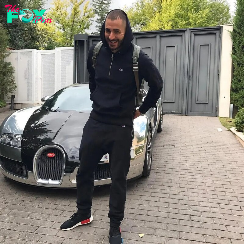 Benzema is the proud owner of two Bugatti supercars worth over £1.5million