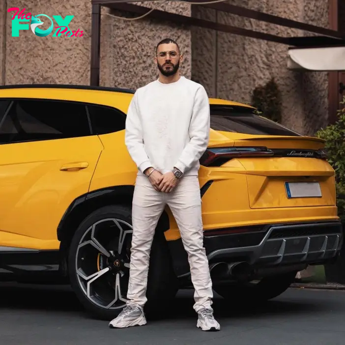 Legend Benzema shows off his stunning Lamborghini Urus worth £188,000