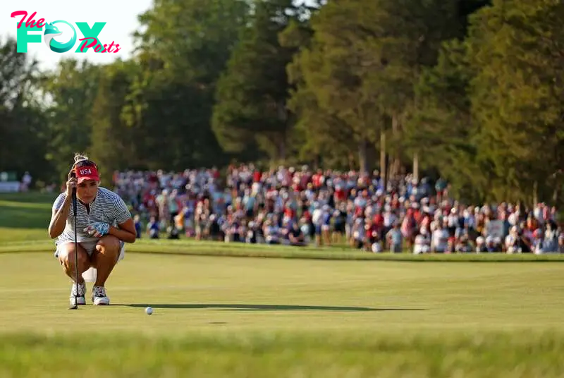 What are the Sunday morning pairings at the 2024 Solheim Cup?