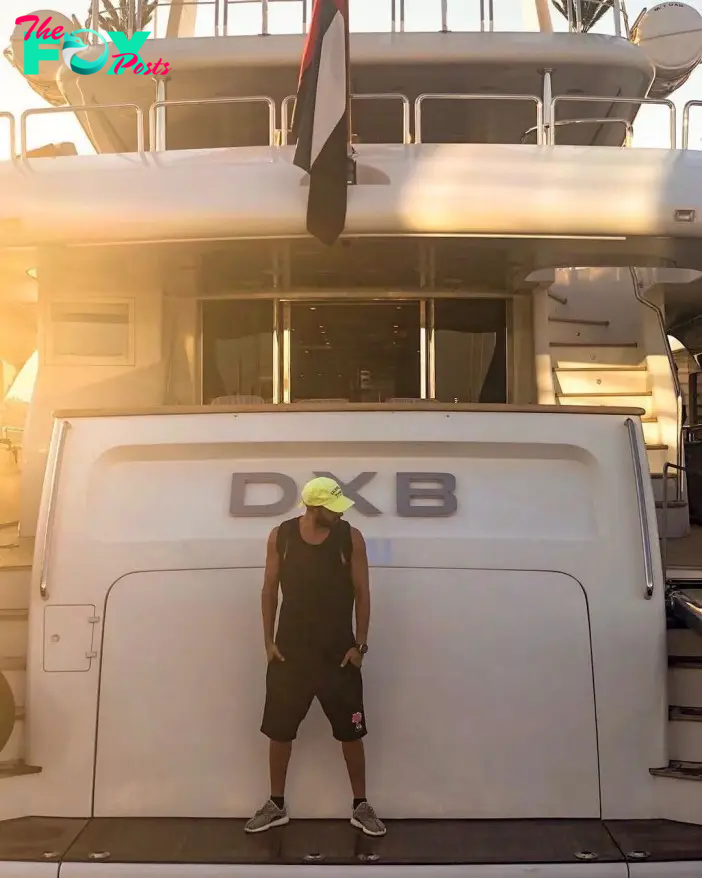 When on holiday Benzema also hires super yachts