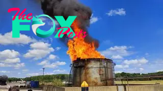 Storage silo burn