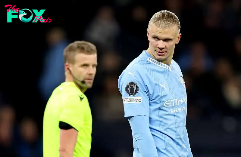 Who is Glenn Nyberg, the referee for Man City - Inter in the Champions League today?