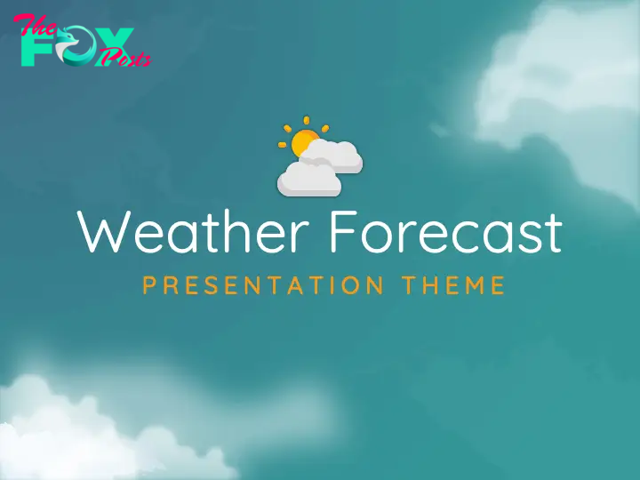 Weather Forecast PPT