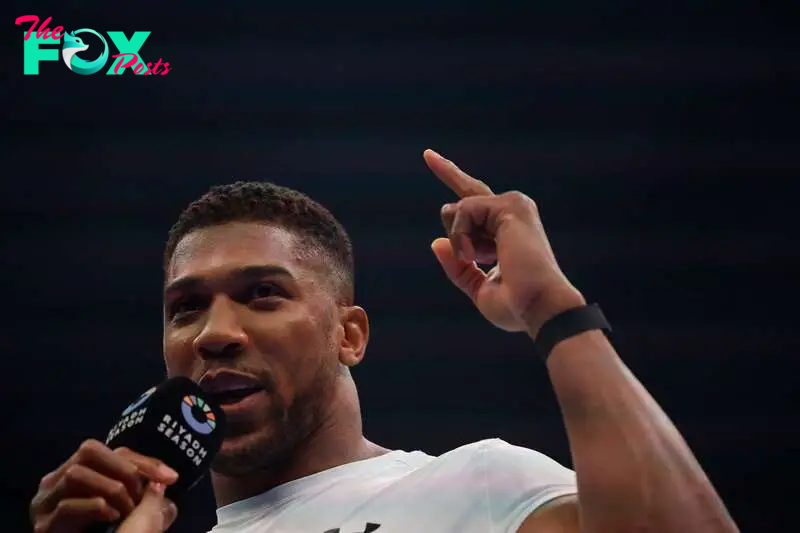 Anthony Joshua and Daniel Dubois are set to meet in the ring in front of more than 90,000 fans at Wembley.