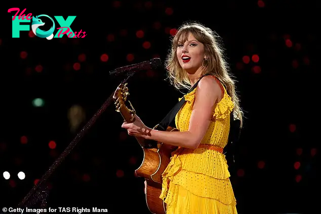 Swift is seen performing at Melbourne Cricket Ground on Friday night as part of her Eras Tour