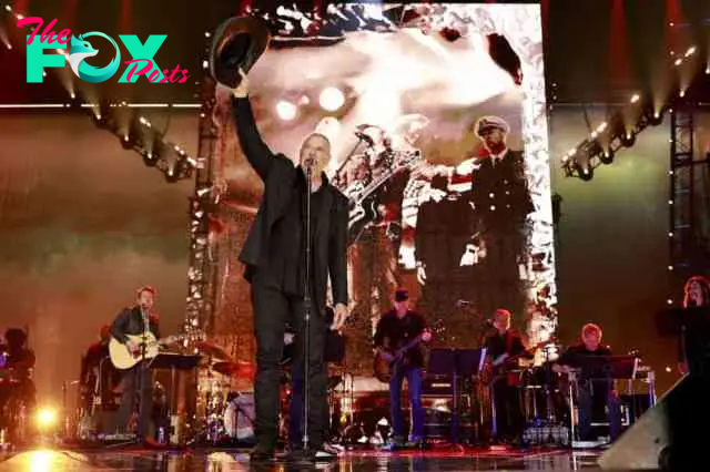 Trace Adkins performs onstage at Bridgestone Arena on July 29, 2024 in Nashville, Tennessee; Photo by Jason Kempin/Getty Images for Universal Music Group