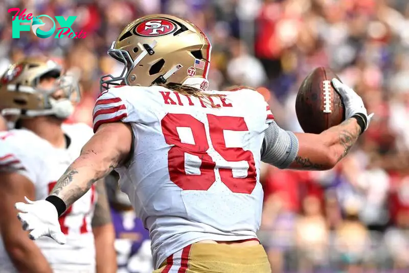 Kittle has been ruled out of the San Francisco 49ers’ trip to face the Los Angeles Rams.