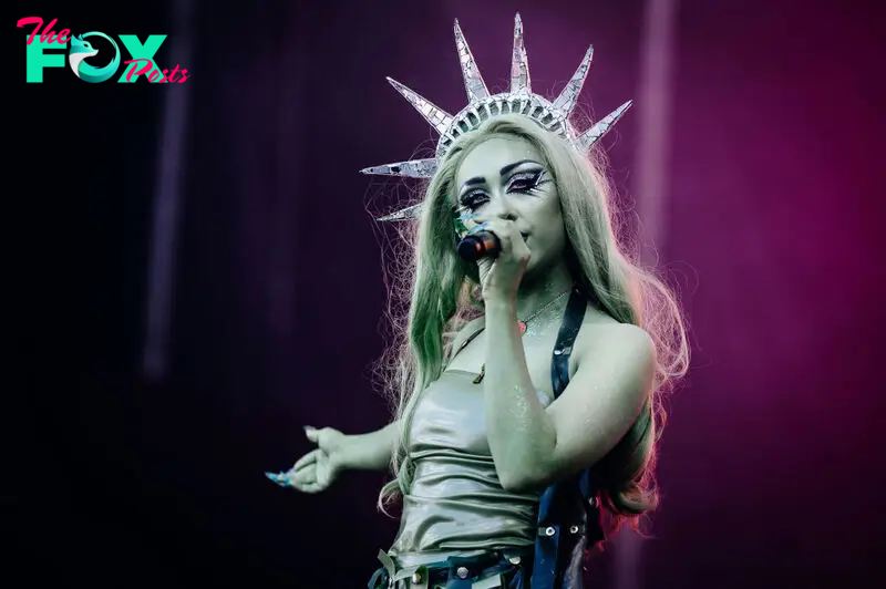 Chappell Roan at the 2024 Governors Ball held at Flushing Meadows Corona Park in Queens, N.Y., on June 9, 2024